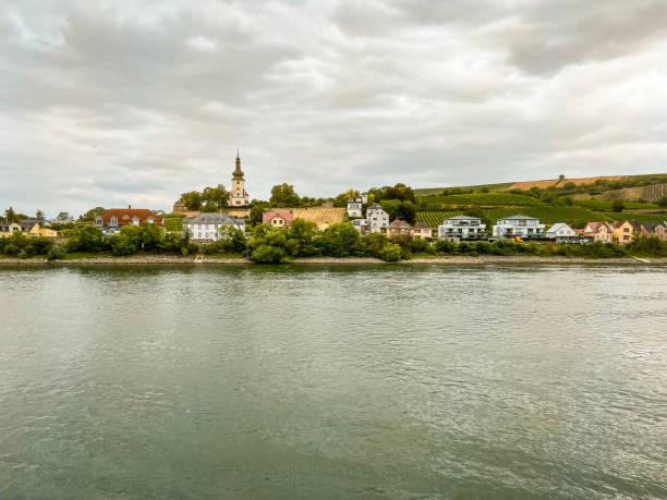 istock Charming Medieval German Town as Viewed from the Rhine River 1885232776