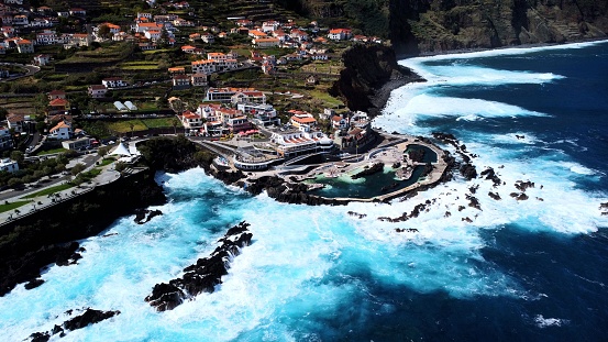 The Famous Lava pools in the northwest town of Porto Moniz.