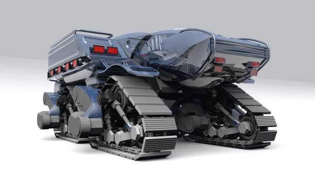 istock 3d illustration of Concept vehicle 1885446944
