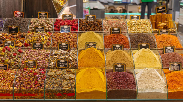 istock Spices Tea Egyptian Market 1885741773