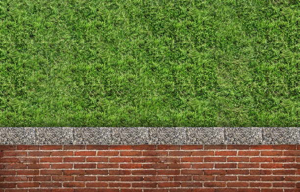 Red brick wall seamless background