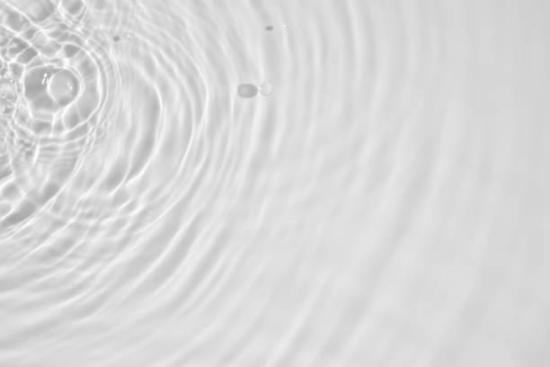 istock Abstract white transparent water shadow surface texture natural ripple background 1885865676