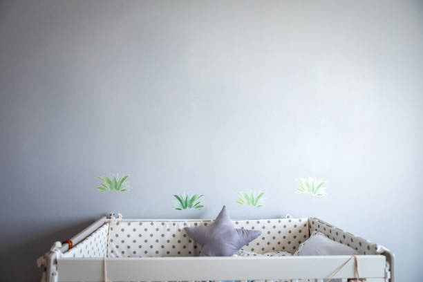 Baby bedroom decorated without people - Buenos Aires - Argentina