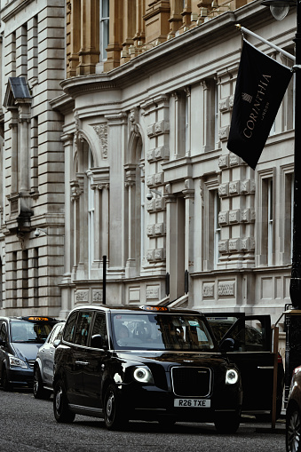 London, England - February 10, 2023: London Oxford Street W1 Westminster in UK England.