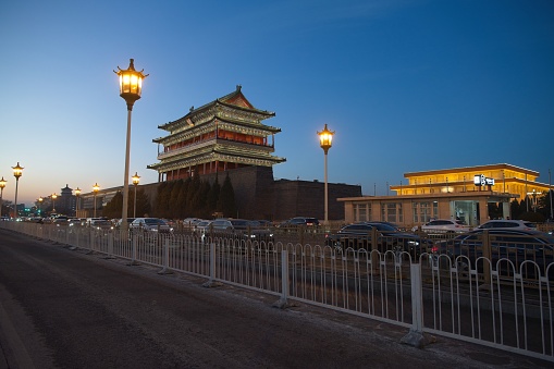 Zhengyangmen was first built in 1419 during the Ming dynasty and once consisted of the gatehouse proper and an archery tower, which were connected by side walls and together with side gates. today Zhengyanmen is fully renovated to remind people past of Emperor China.