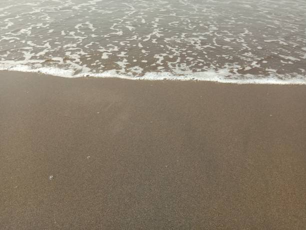 sand beach located in Pelabuhan Ratu Indonesia