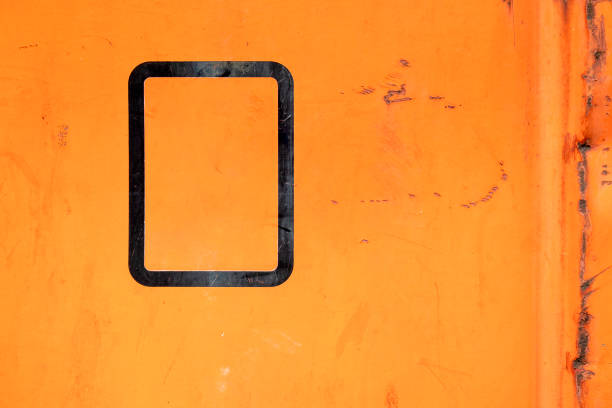 Closeup view of rusty metal for textured background