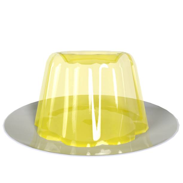 istock Jelly isolated on white background 1886267815