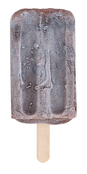 istock Chocolate ice cream isolated on white background with clipping path 1886456557