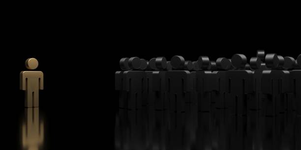 istock Leader of group. Leadership and teamwork concept 1886529571