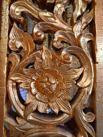 Chinese traditional wood carving