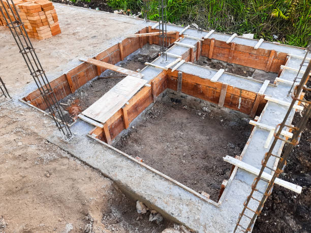 istock House foundations made of concrete in house construction 1886650973