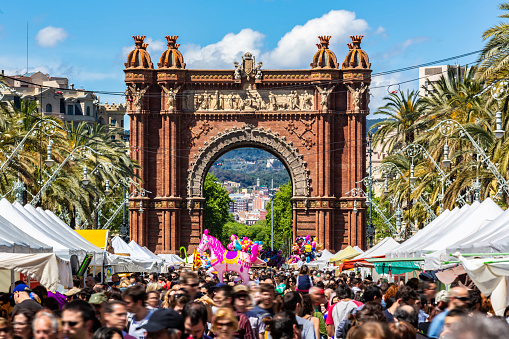 City Gate in Barcelona