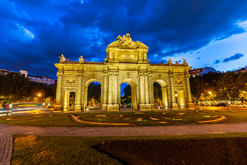 Puerta de Alcalá in Madrid