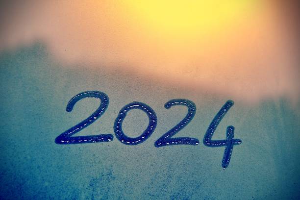 istock 2024 new year conceptual photo. 1886977177
