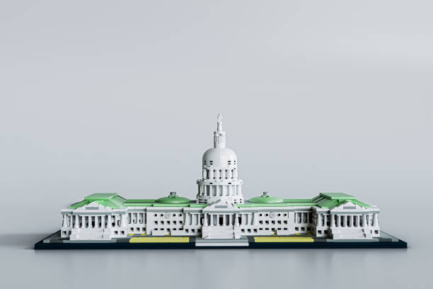 istock Capitol Hill plastic bricks toy isolated on white background 1887023914