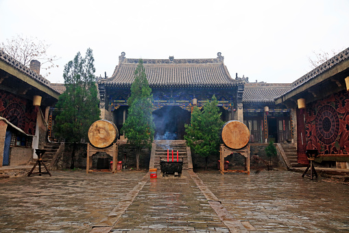 Architectural Scenery of Ancient Chinese Temples