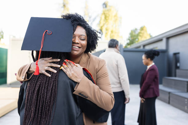 istock Mother and daughter celebrating graduation 1887117501