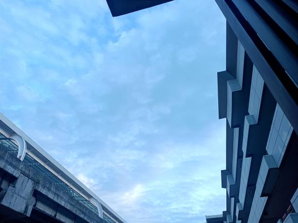 istock Morning sky cloudy getting power and calming 1887152244