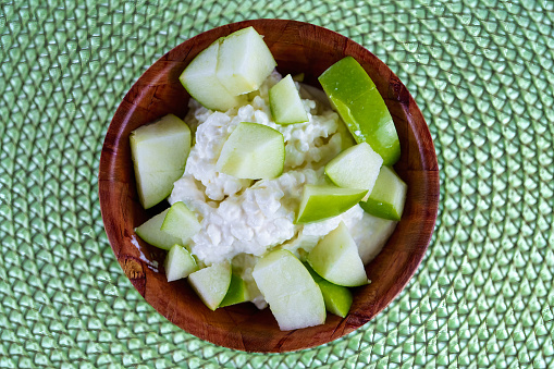 Healthy Organic Watermelon Salad with Mint Feta and Cucumber