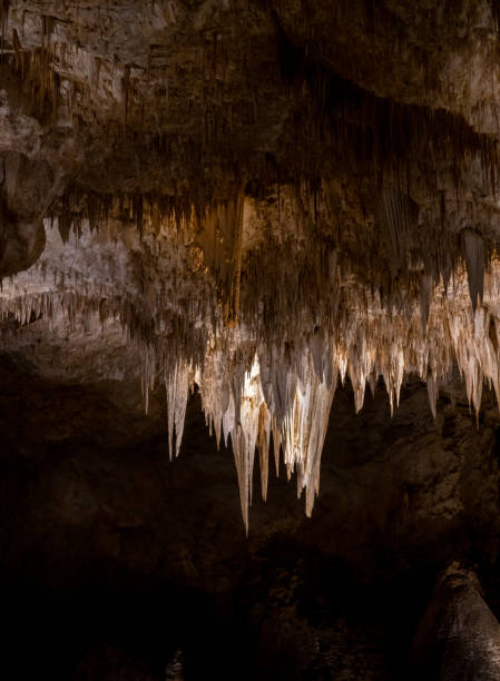 istock Stalactites Form The Chandelier In Carlsbad Caverns 1887193343