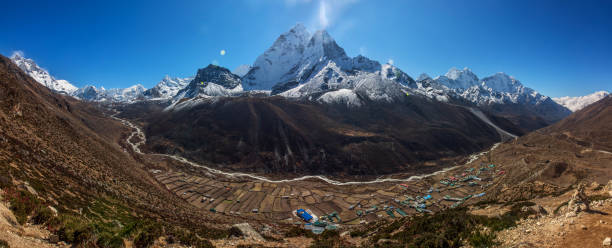 istock Mt. Ama Dablam seen from Nangkar Tshang View Point 1887241075