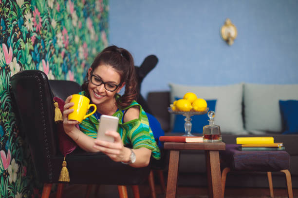 istock Young woman at home 1887285318