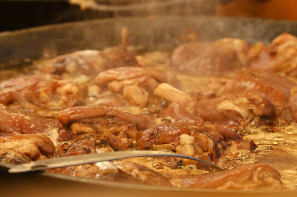 istock Ham hock (Jarret de porc) in Strasbourg Christmas Market 1887301532