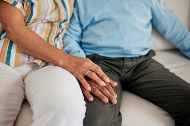 istock Elderly Couple Holding Hands 1887467525