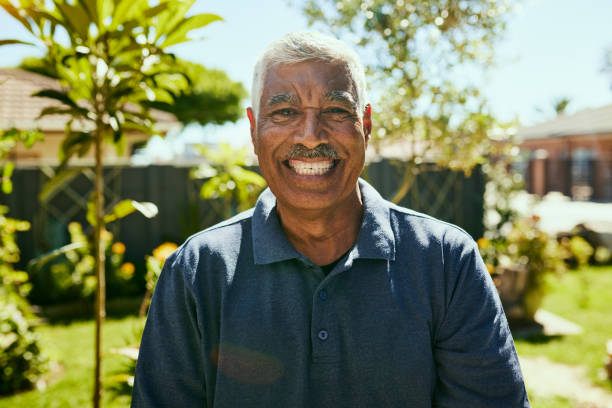 istock Happy elderly man smiling outdoors 1887471450