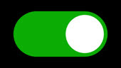 Settings Switch Button Visualization Of Settings Switch In Device Gui 4K Stock Video ...