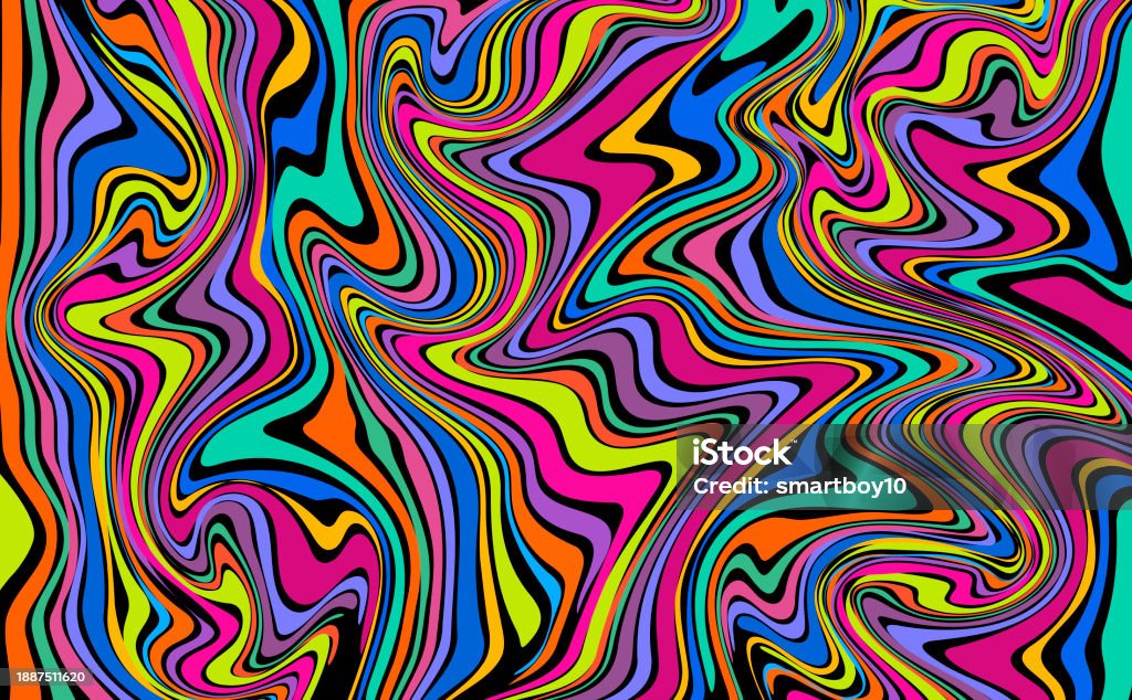 Distorted Abstract Patterns Abstract Distorted Shapes Pattern Stock Illustration - Download Image ...