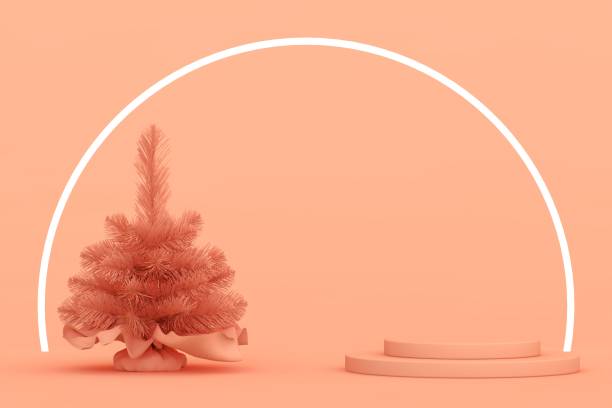 istock Abstract background for 3D product presentation, empty product stand 1887516206