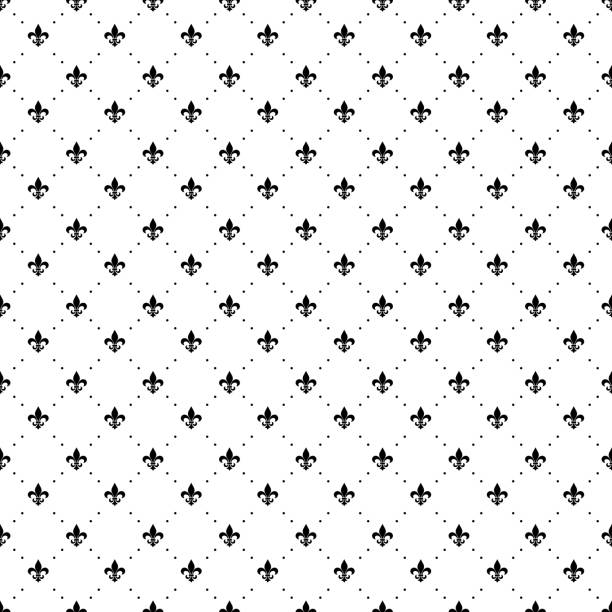 100+ Black And White Fleur De Lis Wallpaper Stock Illustrations, Royalty- Free Vector Graphics & Clip Art - iStock 100-black-and-white-fleur-de-lis-wallpaper-stock-illustrations-royalty-free-vector-graphics-clip-art-istock