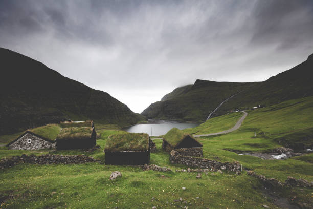 istock saksun village, faroe islands 1887764107