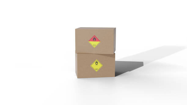 istock Dangerous Goods, Class 5 Oxidizing Substances and Organic Peroxides 1887783638