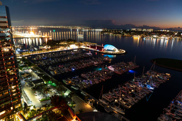 istock San Diego Marina Night Scene 1887894817