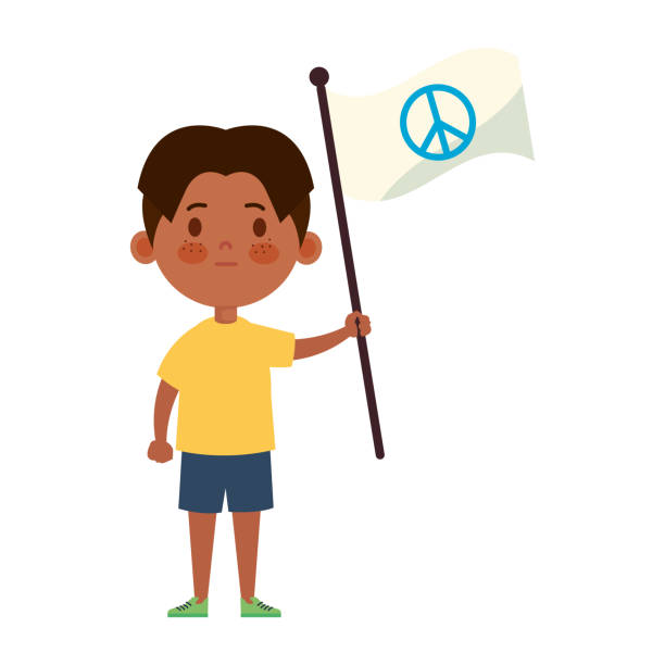 ilustrações, clipart, desenhos animados e ícones de israel, palestina - paz - peace sign