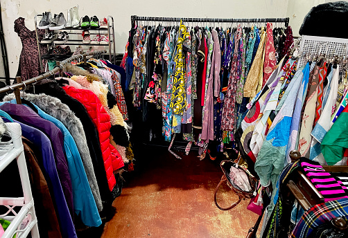 Second hand clothes shop in Norwich