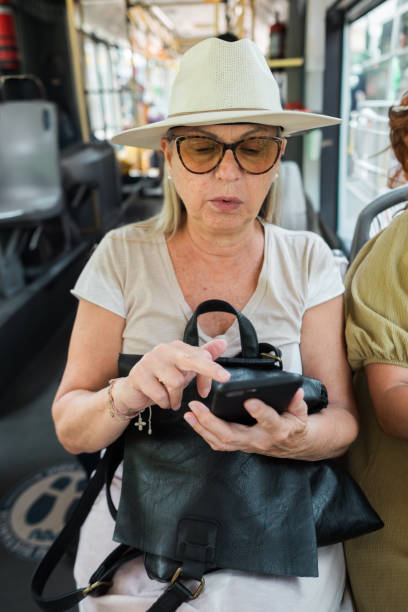 istock Tourist on the phone. 1888210011