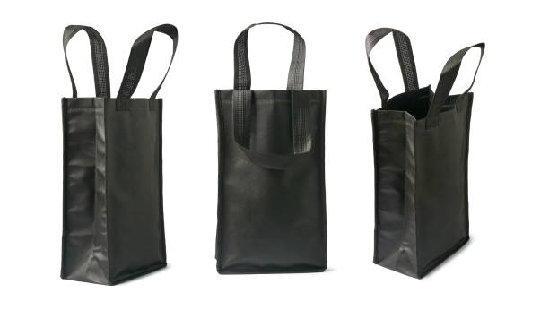 istock black fabric shopping bags isolated on white 1888490079