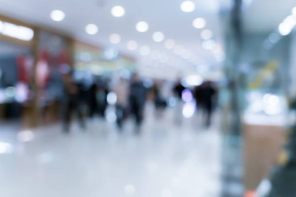 istock Abstract blur shopping mall background 1888506470