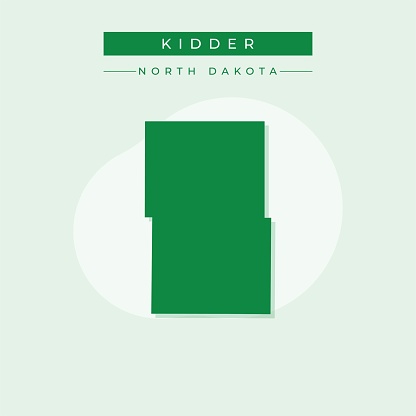 Ilustración de Vector De Ilustración Vectorial Del Mapa De Kidder