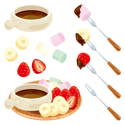 Chocolate fondue Set