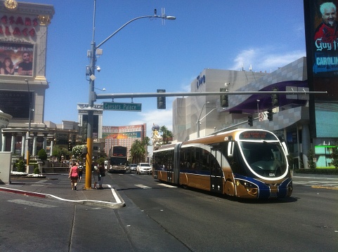 Las Vegas RTC - SDX, Express Bus at Caesars Palace in 2015, Las  Vegas, Nevada, US, June 2015