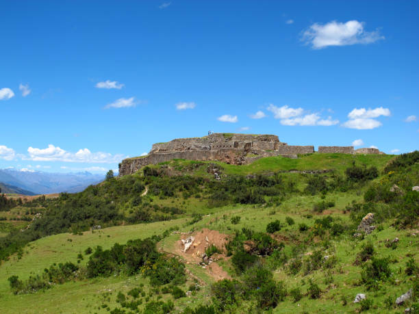 istock Ancient ruins of fortress in Cusco, Inca Empire, Peru 1889077413