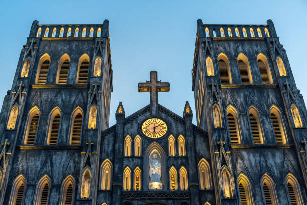 St. Joseph Cathedral in Hanoi, Vietnam.