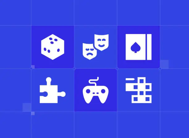 Vector illustration of Hobbies icons