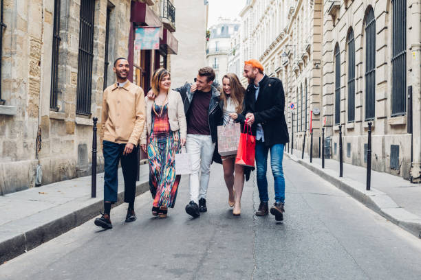 istock Embracing Staycation in Paris with friends 1889412452