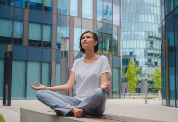 istock Healthy active lifestyle concept in city park 1889452919